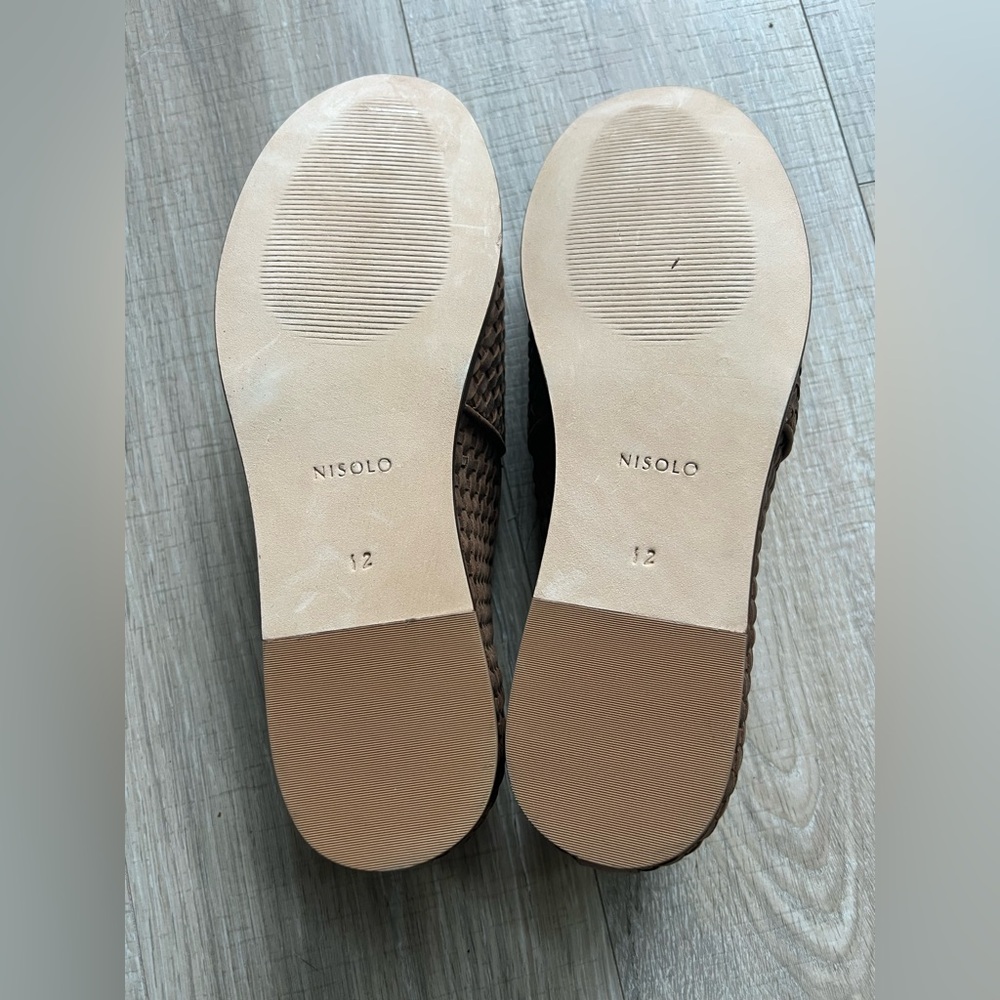 New Nisolo Alejandro woven Slip On tobacco brown - Picture 9 of 11